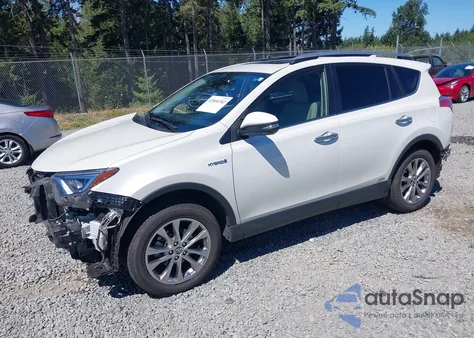 2018 Toyota Rav4 Hybrid Limited from USA, damaged, VIN JTMDJREV7JD194284